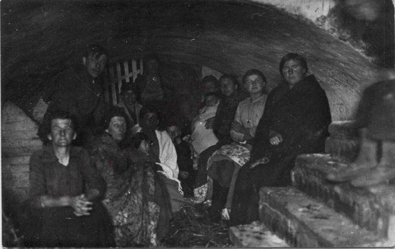 1918 civils dans une cave a callenelle 1