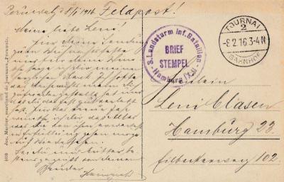 Ak belgien peruwelz rue de rouccurt fp 1916 58